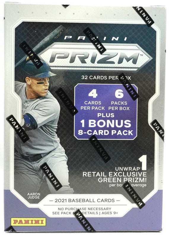 2021 Panini Prizm Baseball Blaster Box (Green Prizms!)