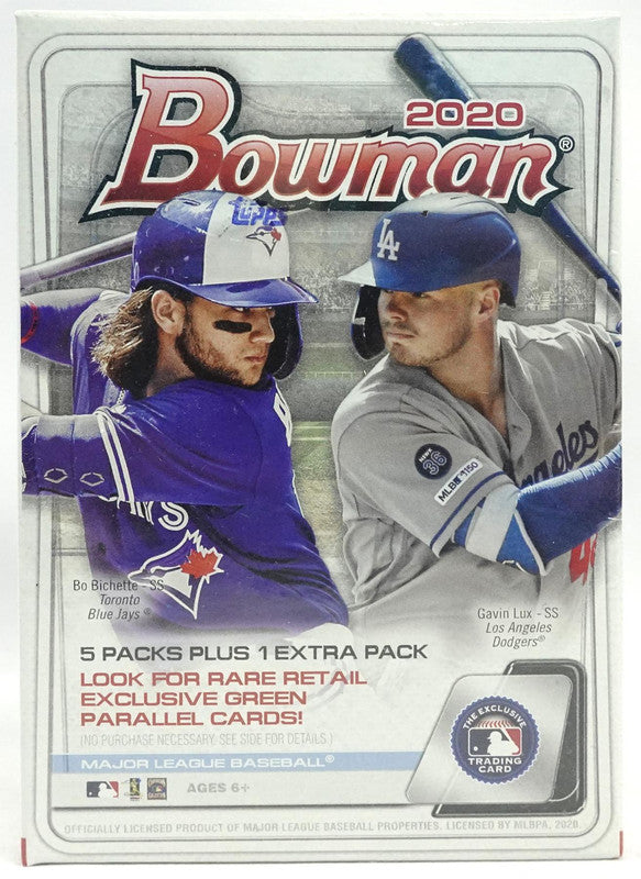 2020 Bowman Baseball 6-Pack Blaster Box