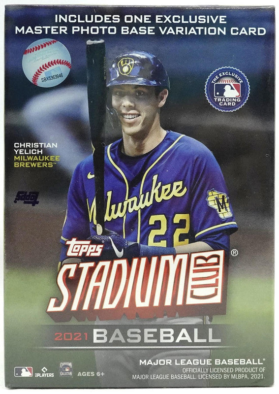 2021 Topps Stadium Club Baseball Blaster Box