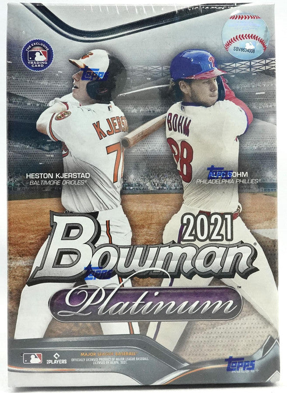 2021 Bowman Platinum Baseball Blaster Box