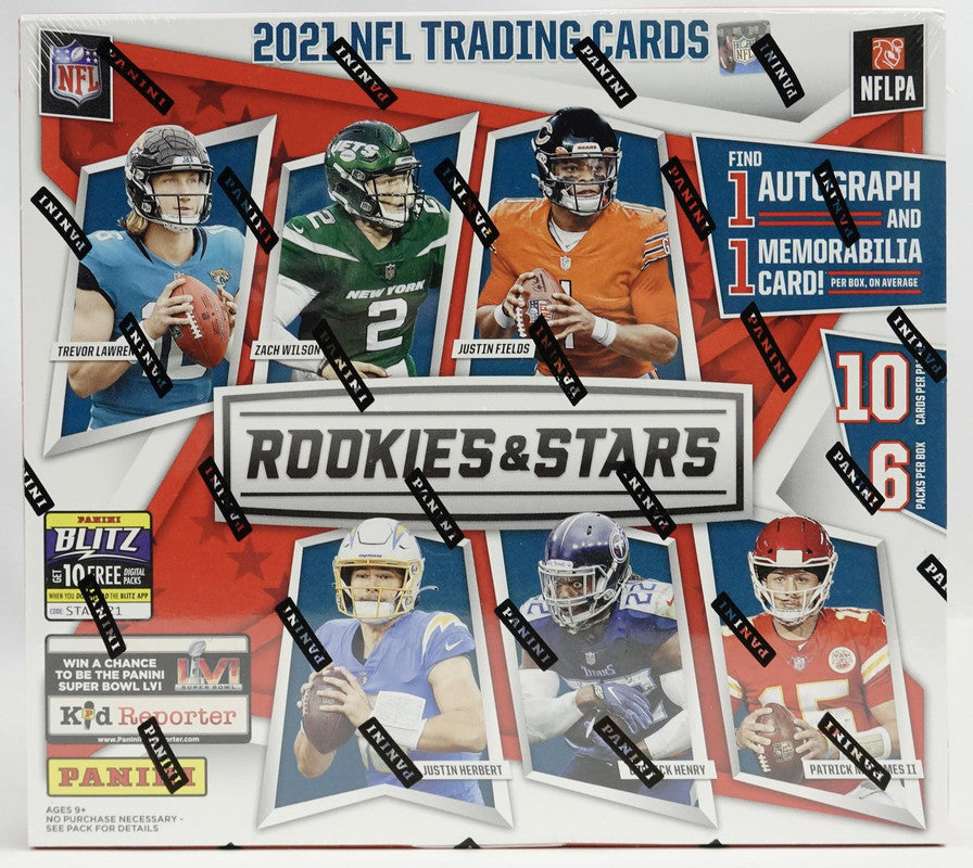 2021 Panini Rookies &amp;amp; Stars Football Longevity Box (Exclusive Longevity Parallels!)