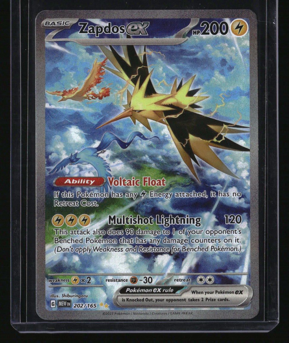 SV: Scarlet &amp; Violet 151 Zapdos ex LP 10002117