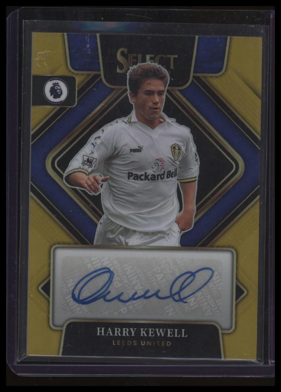 2022-23 Panini Select Premier League Harry Kewell Signatures Gold #/10