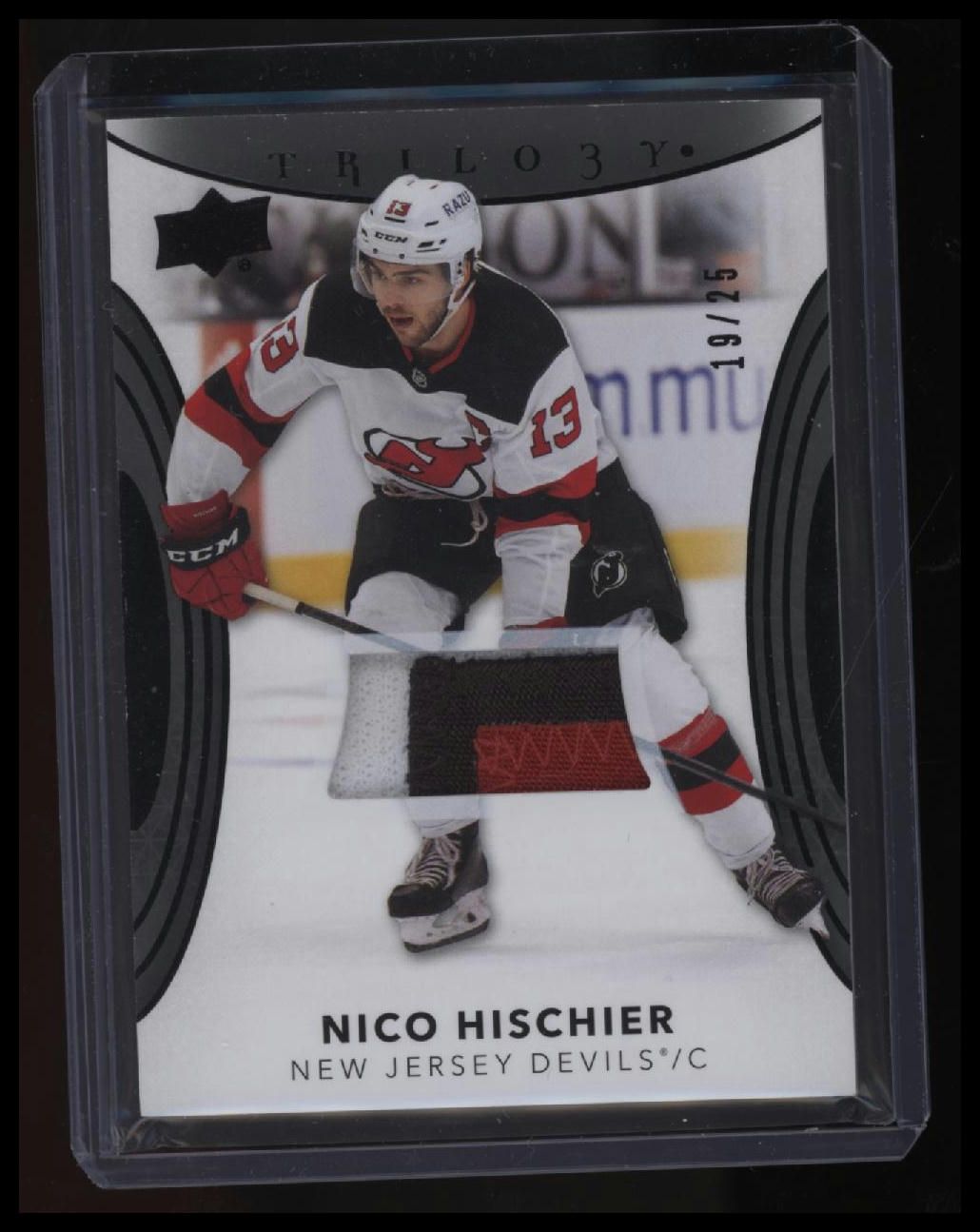 2022-23 Trilogy Nico Hischier Patch #/25