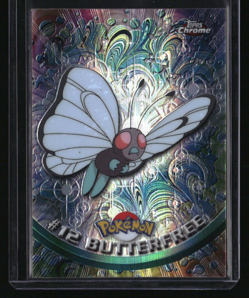 Topps Chrome Butterfree #12 Spectra