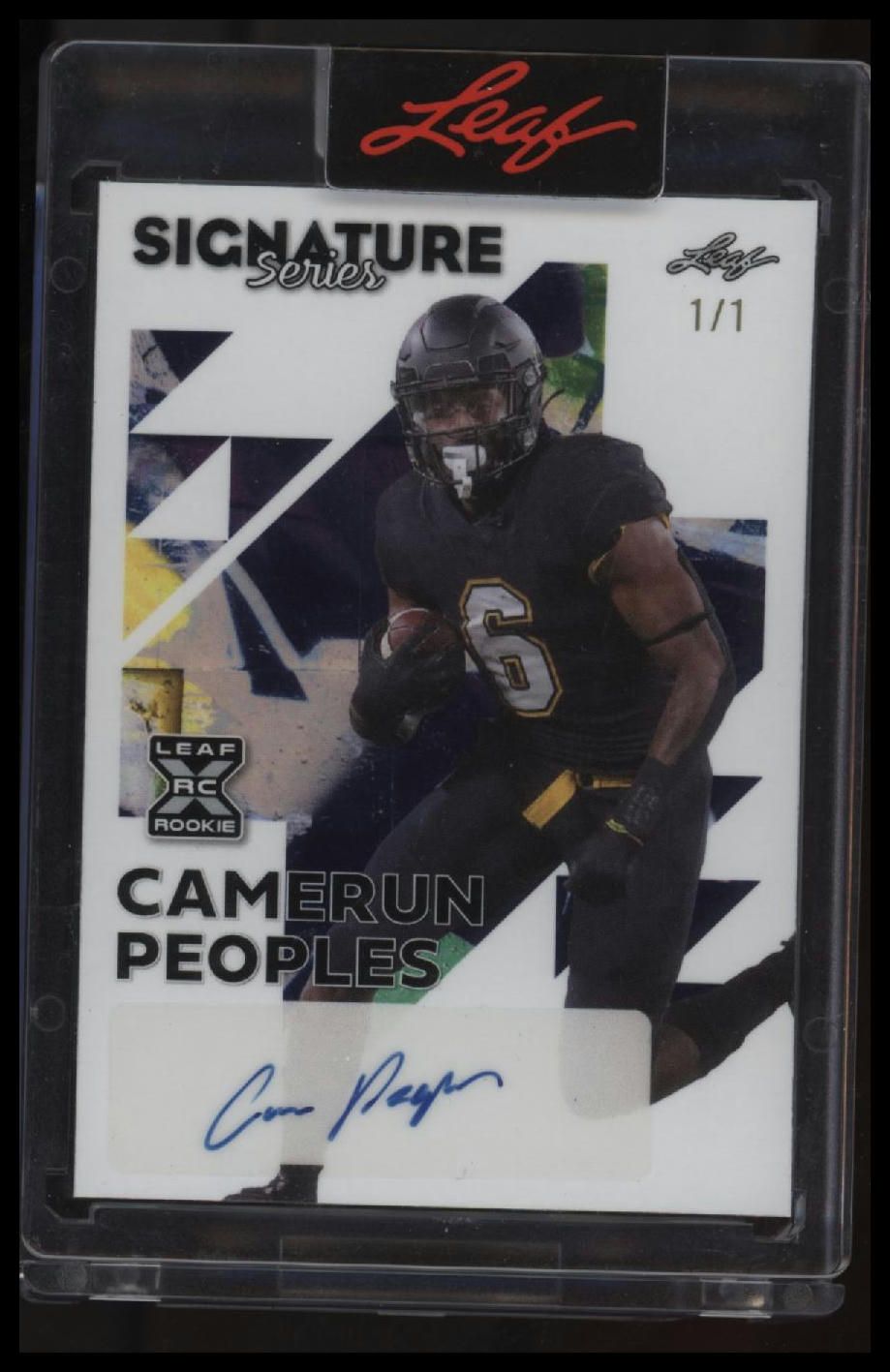 2023 Leaf Signature Series Camerun Peoples #/1