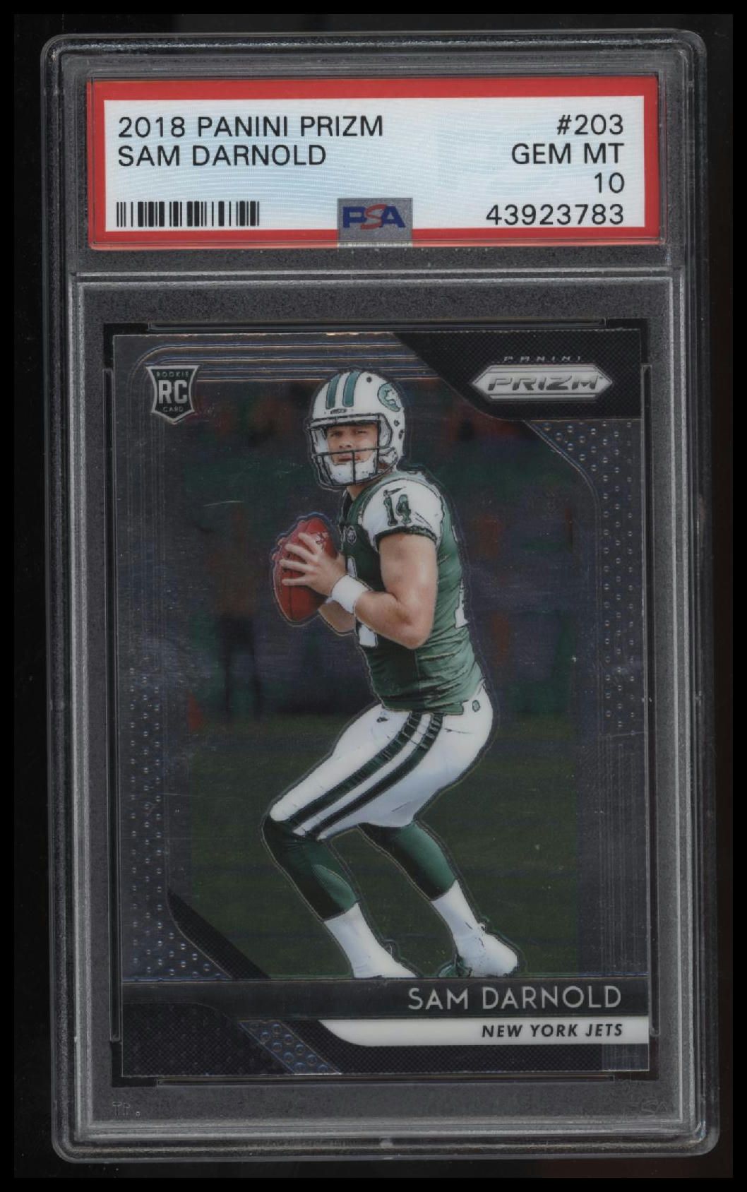 2018 Panini Prizm Sam Darnold PSA 10 43923783