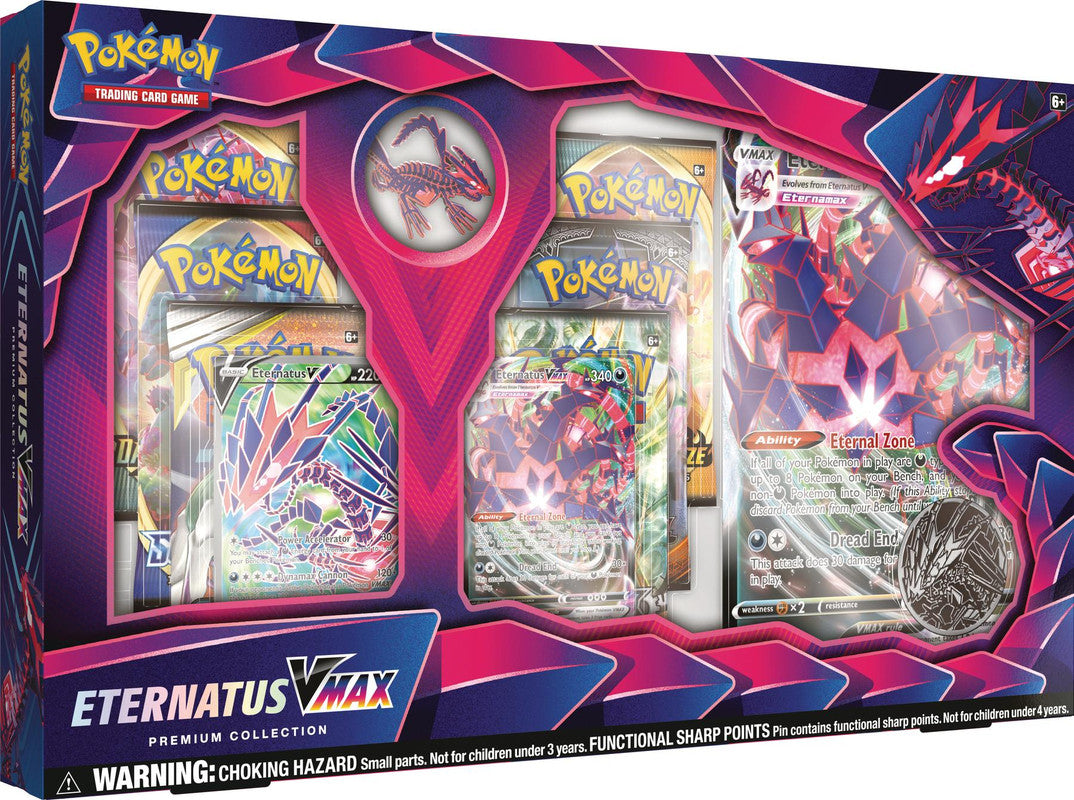 Pokemon TCG: Eternatus VMAX Premium Collection Box