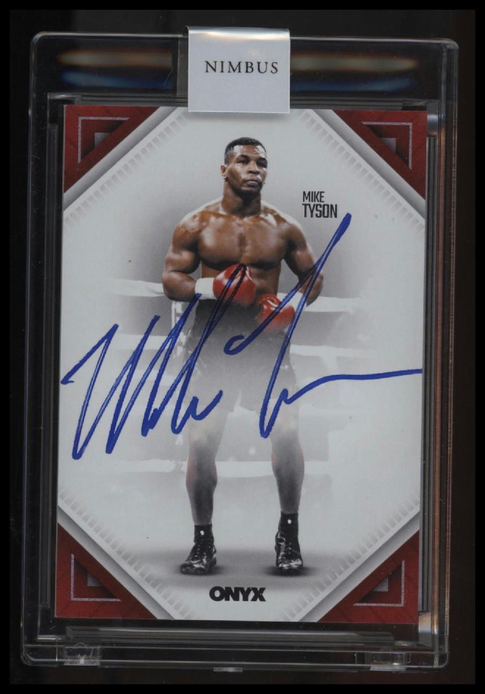 2022 Onyx Mike Tyson Autograph #58/70