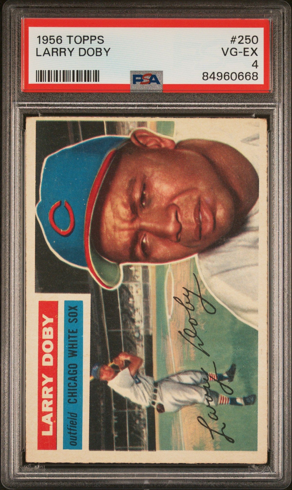 1956 Topps #250 Larry Doby PSA 4