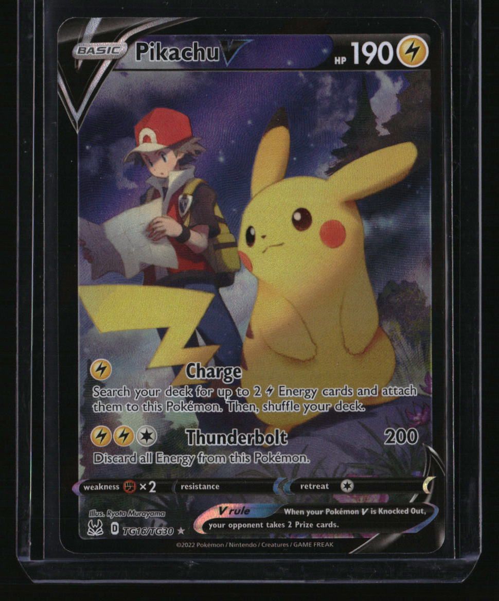 SWSH11: Lost Origin Trainer Gallery Pikachu V LP 10002119