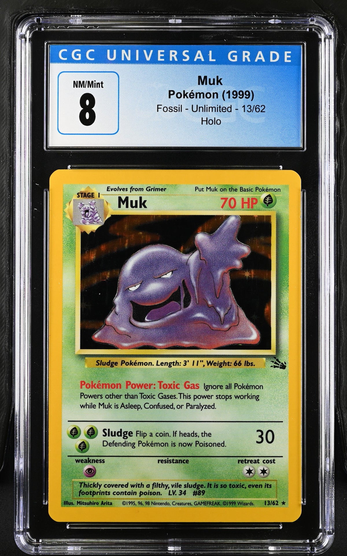 1999 Fossil - Unlimited Muk CGC 8