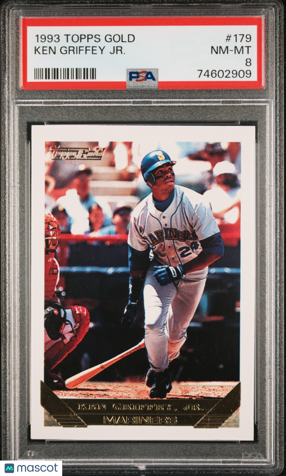 1993 Topps Gold Ken Griffey Jr. PSA 8