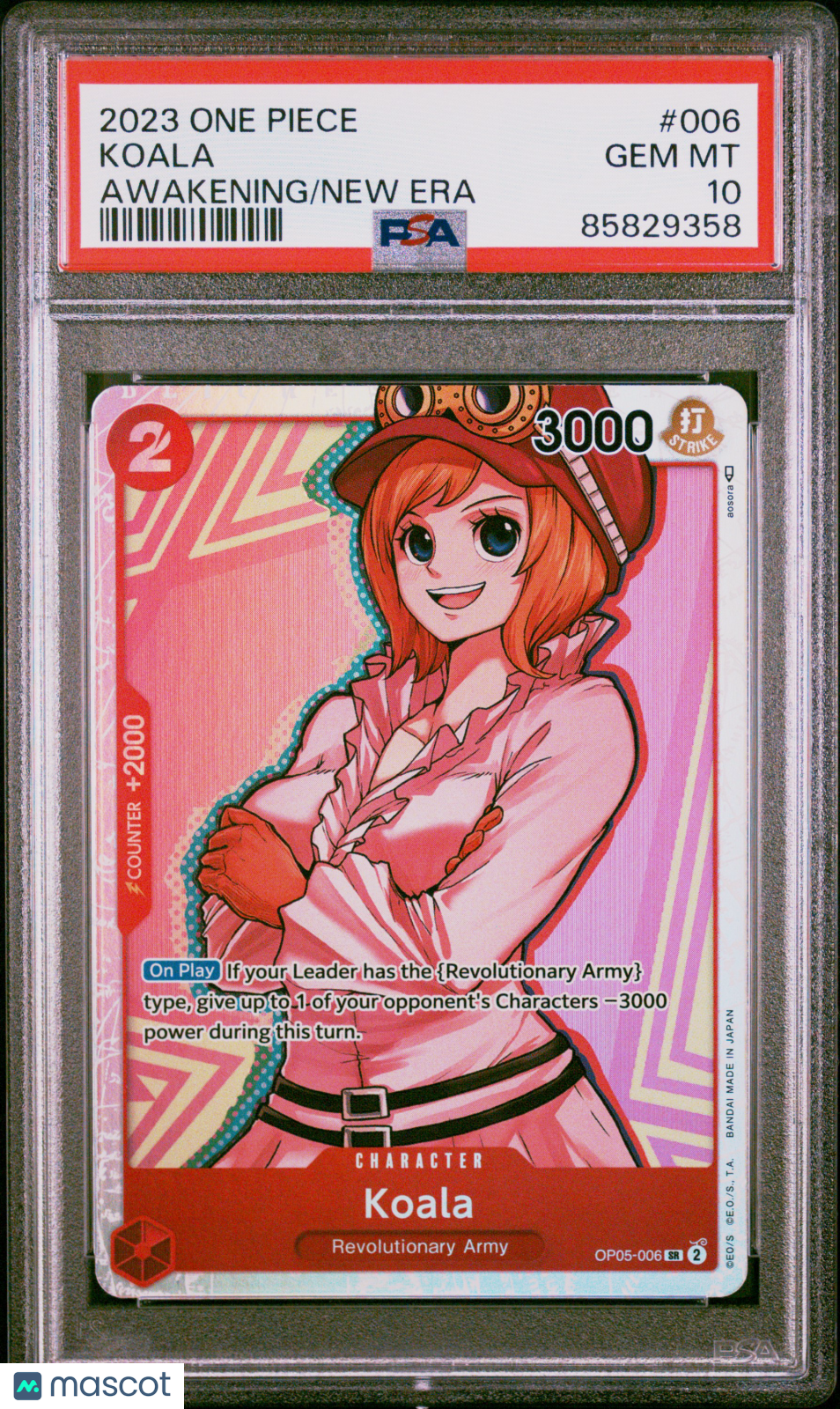 2023 One Piece Awakening Of The New Era Koala PSA 10 85829358