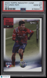 2022 Topps Industry Conference Mls #2 Ricardo Pepi Mls PSA 10