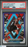 2023 Topps Chrome Keyonte George Purple Refractor PSA 10