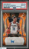 2023 Panini Select Rookie Signatures Keyontae Johnson PSA 10