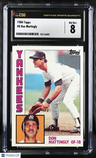 Don Mattingly CGC 8