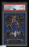 2019 Panini Select Luka Doncic Blue Disco Prizm PSA 10