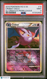 2010 Pokemon Heartgold & Soulsilver Unleashed Crobat-Holo Pkmn.League PSA 9