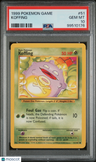 1999 Pokemon Game Koffing PSA 10