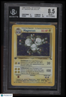 1999 Pokemon Fossil 1st Edition Magneton HOLO R BGS 8.5