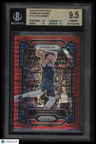 2023-24 Panini Prizm Prizms Red Seismic Luka Doncic BGS 9.5