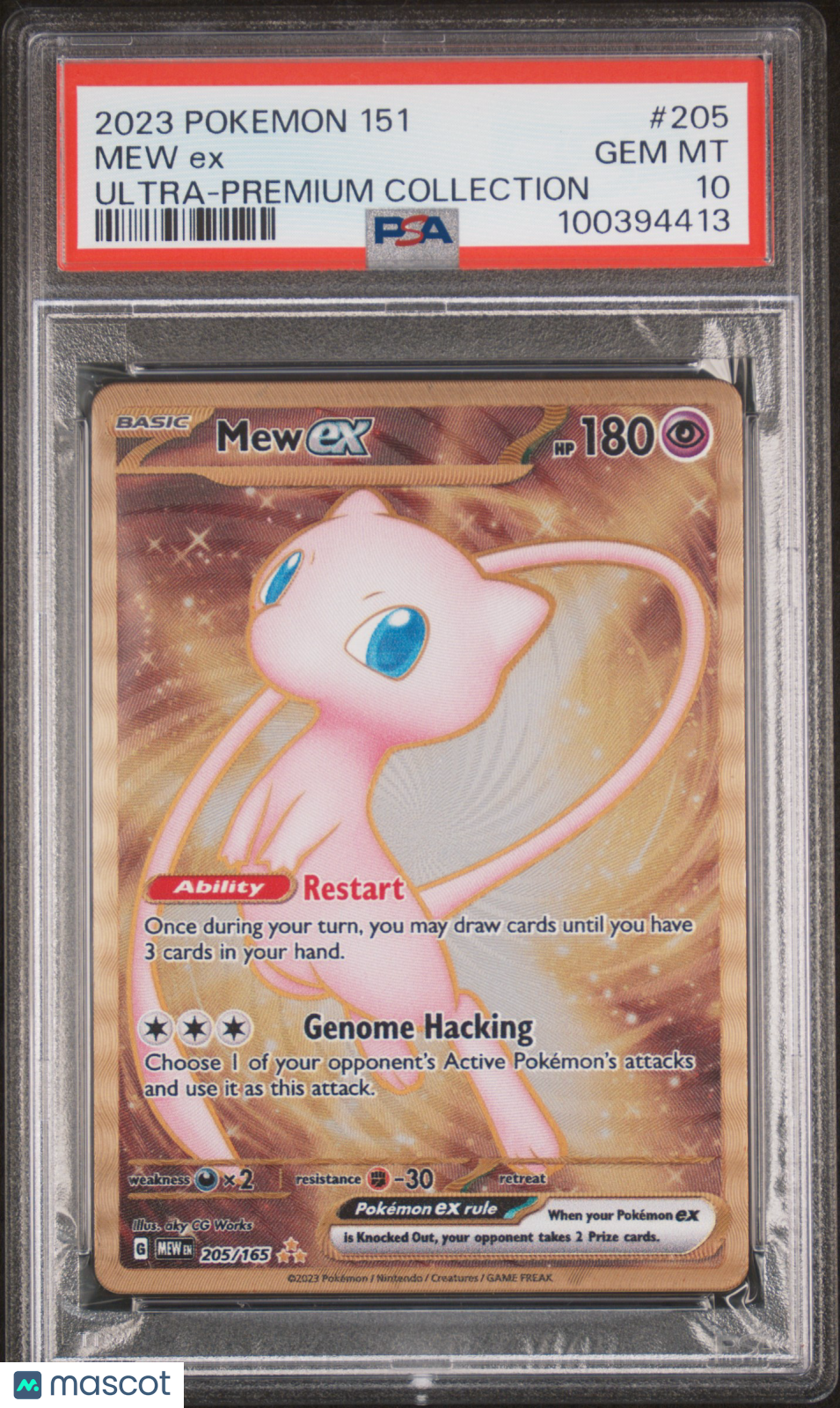 2023 Pokemon 151 Ultra-Premium Collection Mew Ex PSA 10