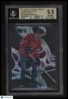 2021 Metal Universe Championship Galaxy Green Acetate Wayne Gretzky BGS 9.5