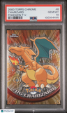 2000 Topps Chrome Pokemon T.V. Charizard Pokemon T.V. PSA 10