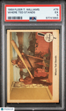 1959 Fleer Ted Williams Where Ted Stands PSA 5