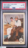 1959 Fleer Ted Williams Two Famous Fishermen PSA 6