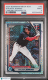 2024 Bowman Mega Box Chrome Prospects Walker Jenkins PSA 9