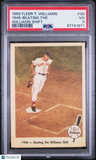 1959 Fleer Ted Williams 1946-Beating The Williams Shift PSA 3