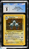 1999 Base Set - Unlimited Magneton CGC 5