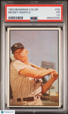 1953 Bowman Color Mickey Mantle PSA 1.5