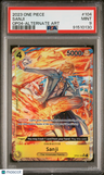 2023 One Piece Kingdoms Of Intrigue Sanji Op04-Alternate Art PSA 9 91510130