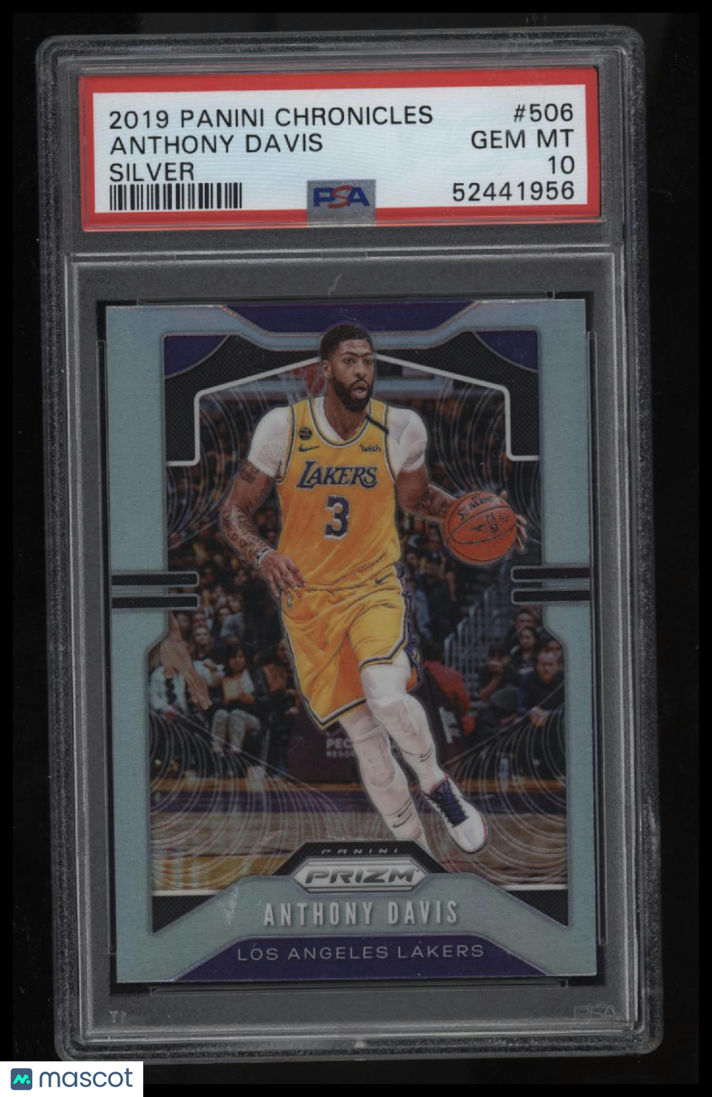 2019 Panini Chronicles Anthony Davis Silver PSA 10