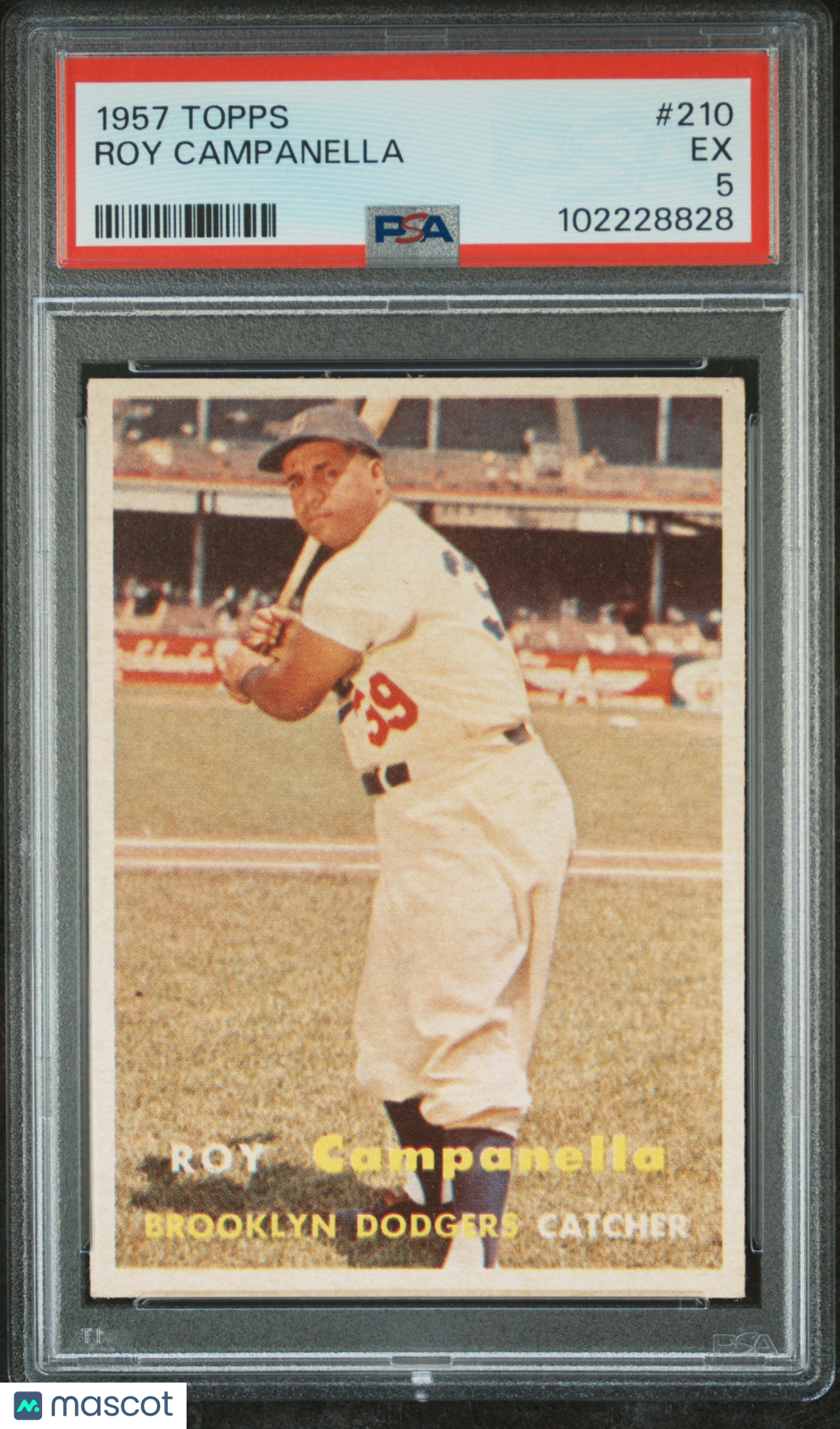 1957 Topps Roy Campanella PSA 5