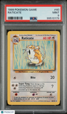 1999 Pokemon Game Raticate PSA 9