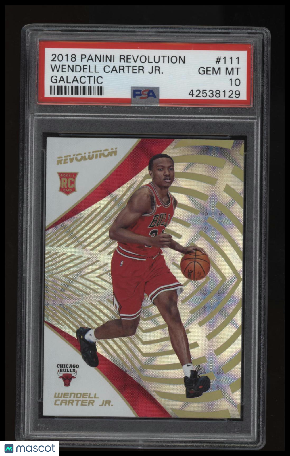 2018 Panini Revolution Wendell Carter Jr. Galactic PSA 10