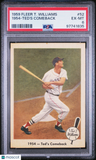 1959 Fleer Ted Williams 1954-Ted'S Comeback PSA 6