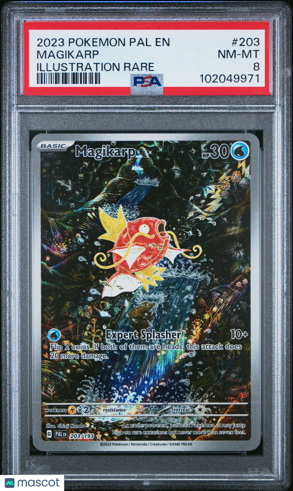 2023 Pokemon Magikarp Illustration Rare PSA 8 102049971