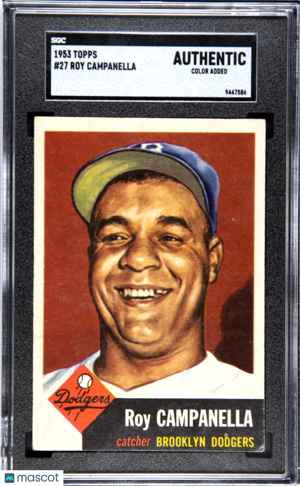 1953 Topps Roy Campanella SGC Authentic