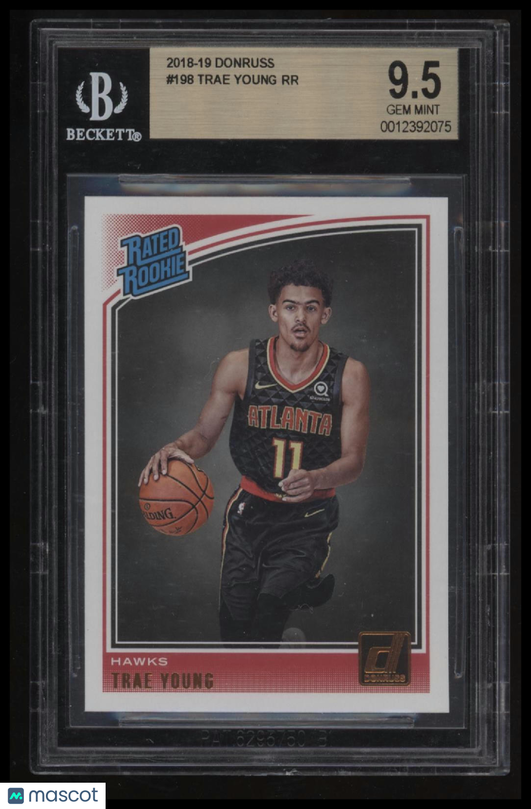 2018-19 Donruss Trae Young RR RC BGS 9.5