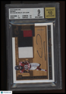 2018 Panini One Bronze Calvin Ridley JSY AU/49 BGS 9.0