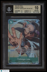 2022 One Piece Romance Dawn Trafalgar Law ALT ART SR BGS 10.0