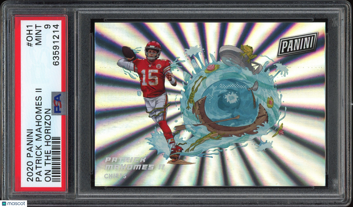 2020 Panini On The Horizon Patrick Mahomes Ii On The Horizon PSA 9