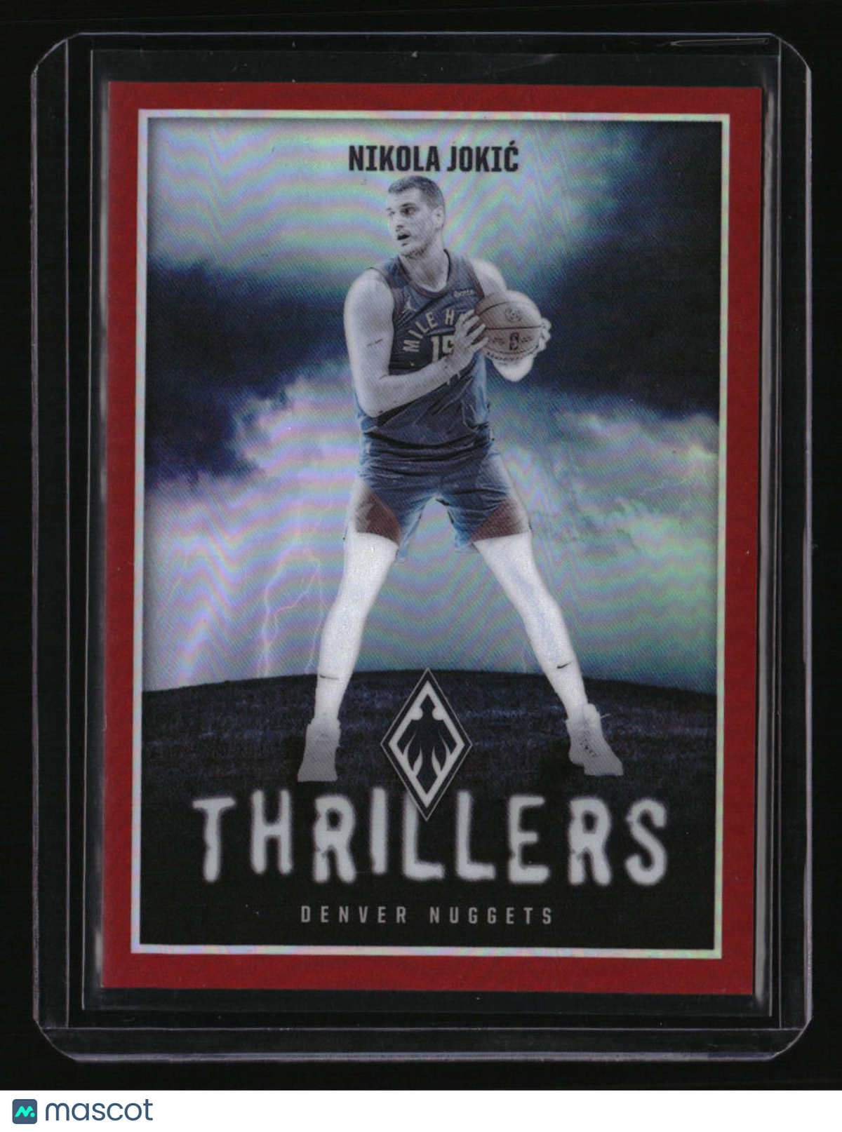 2023-24 Panini Phoenix Nikola Jokic Thrillers Red #/125