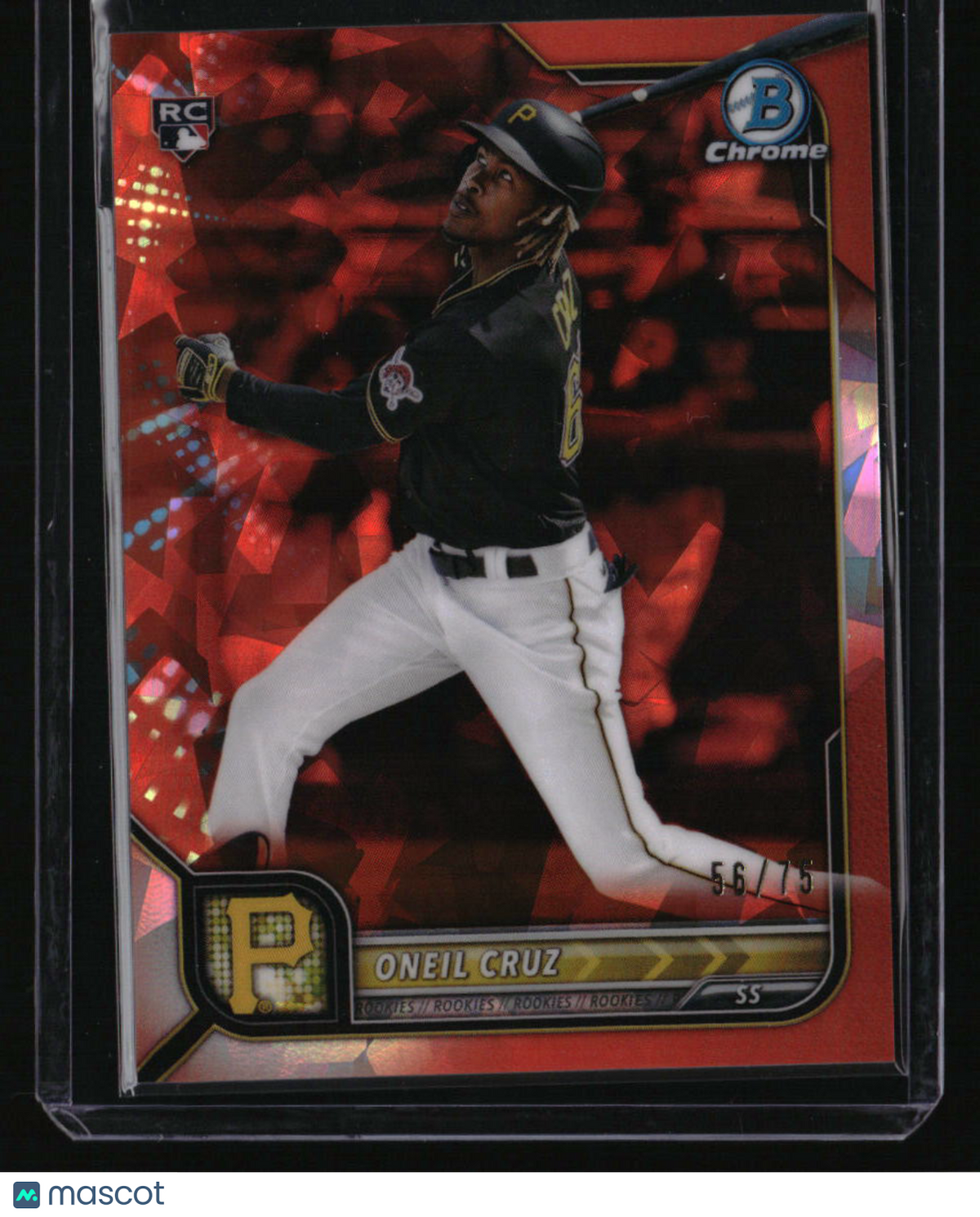 2022 Bowman Chrome Sapphire Edition Oneil Cruz Orange